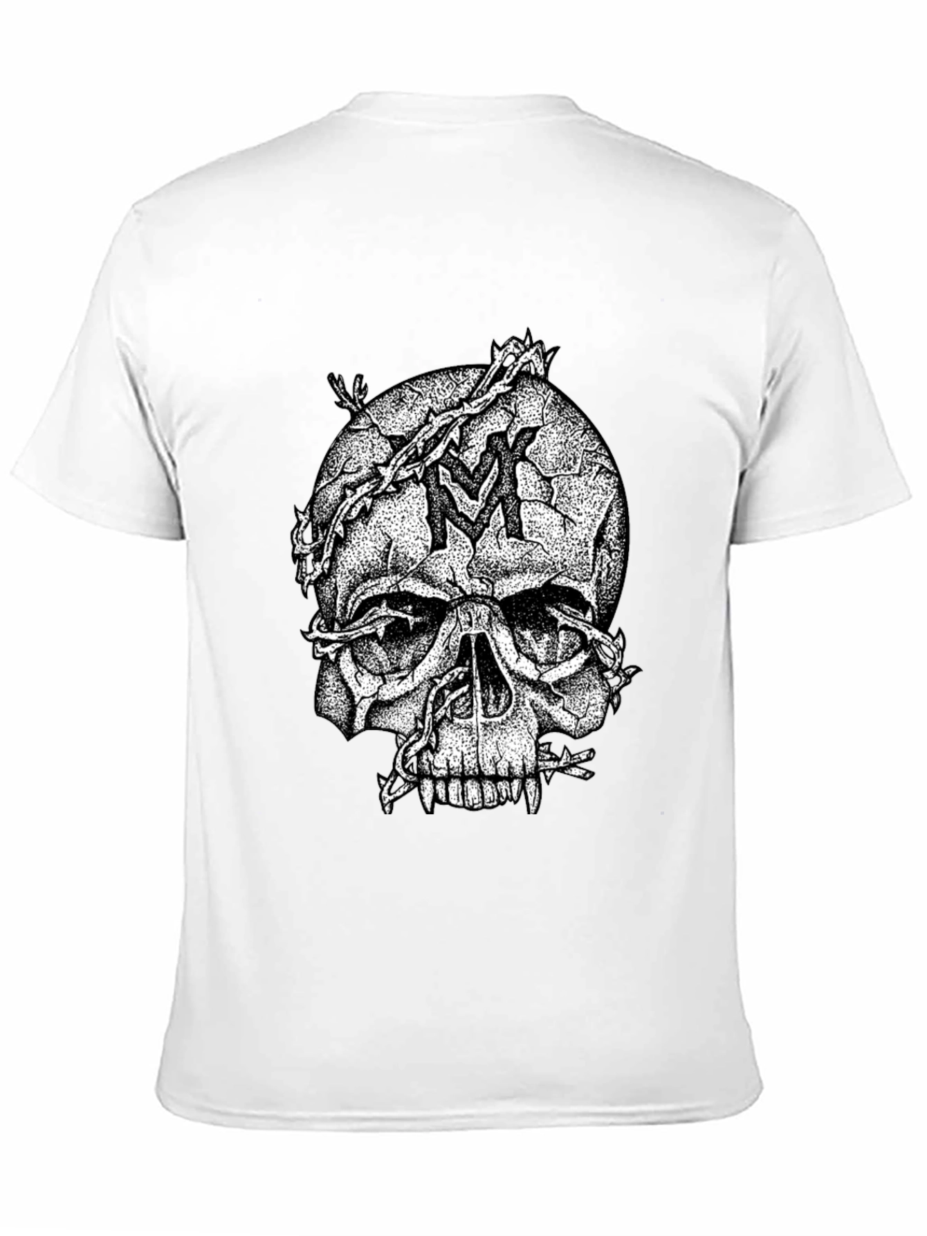 Skull Graphic Tee - Dark Fashion