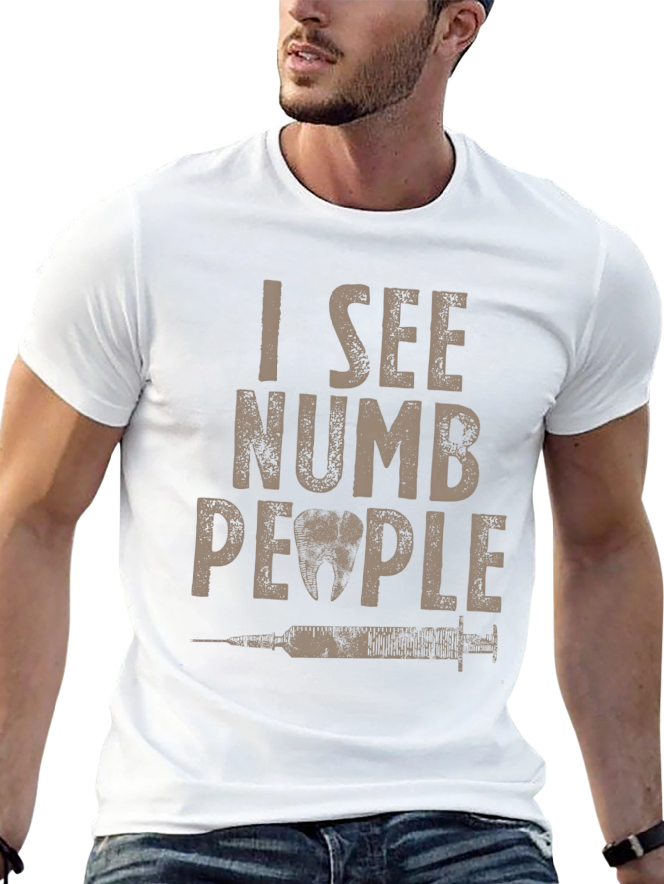 I See Numb People Dentist T-Shirt