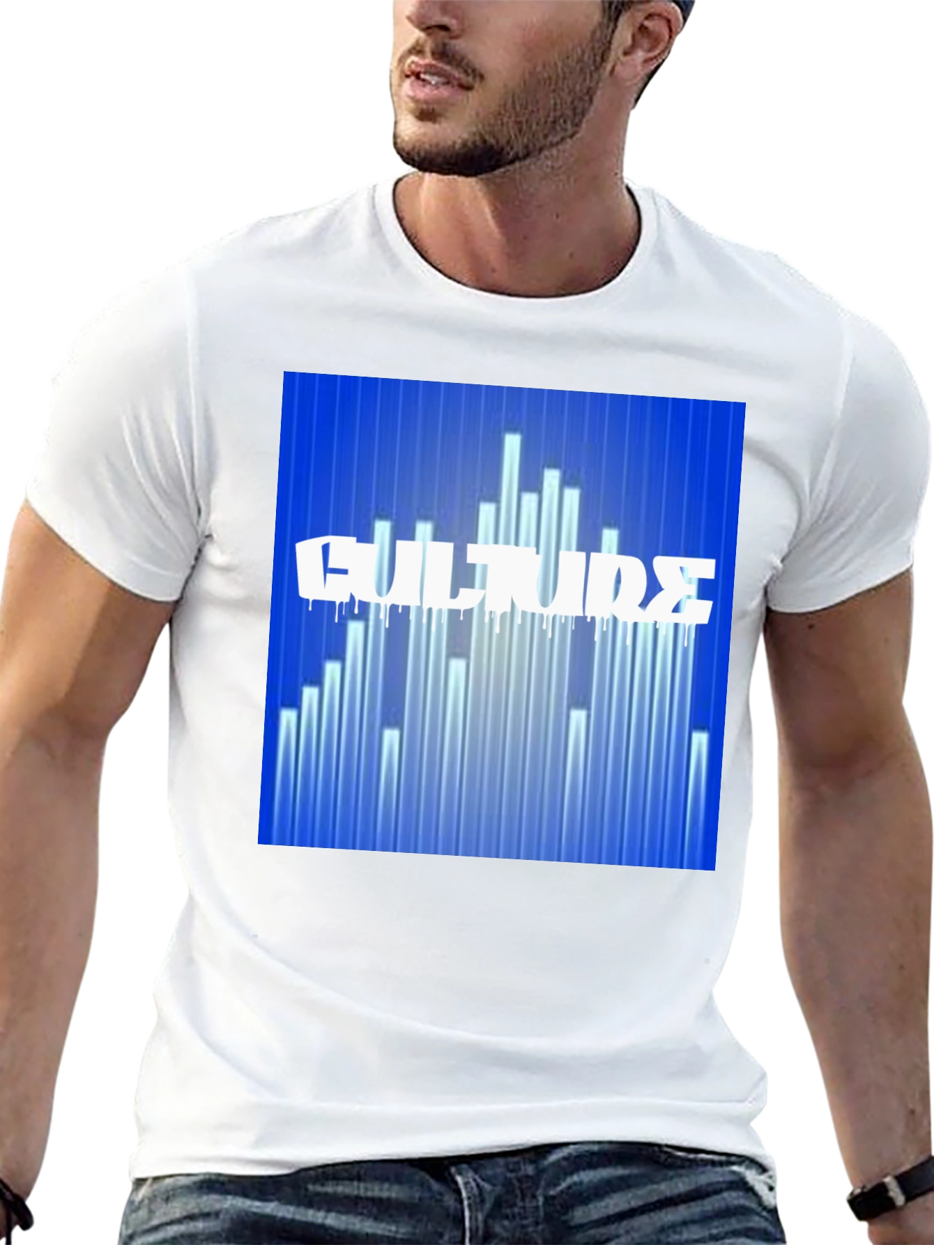 Culture Graphic Print Black T-Shirt