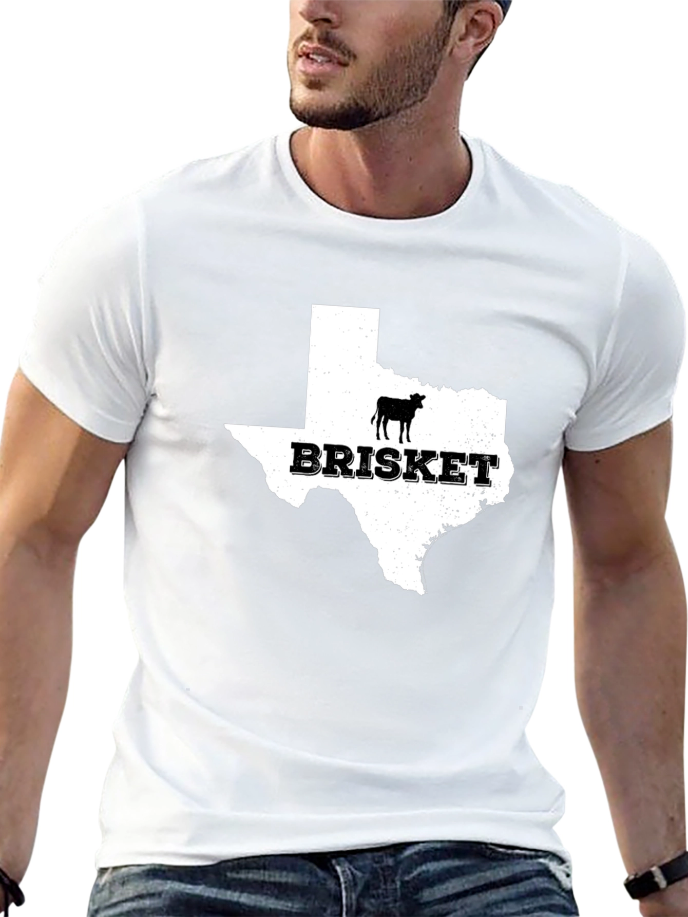 Texas Brisket T-Shirt - BBQ Lover Tee