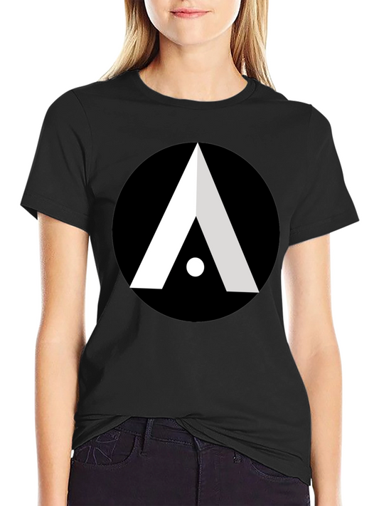 Abstract Graphic Tee - Modern Black T-Shirt