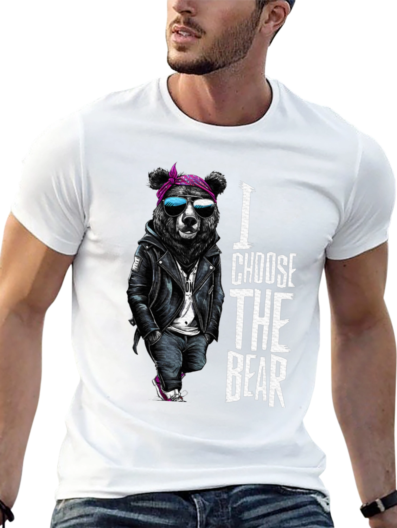 I Choose the Bear Graphic T-Shirt