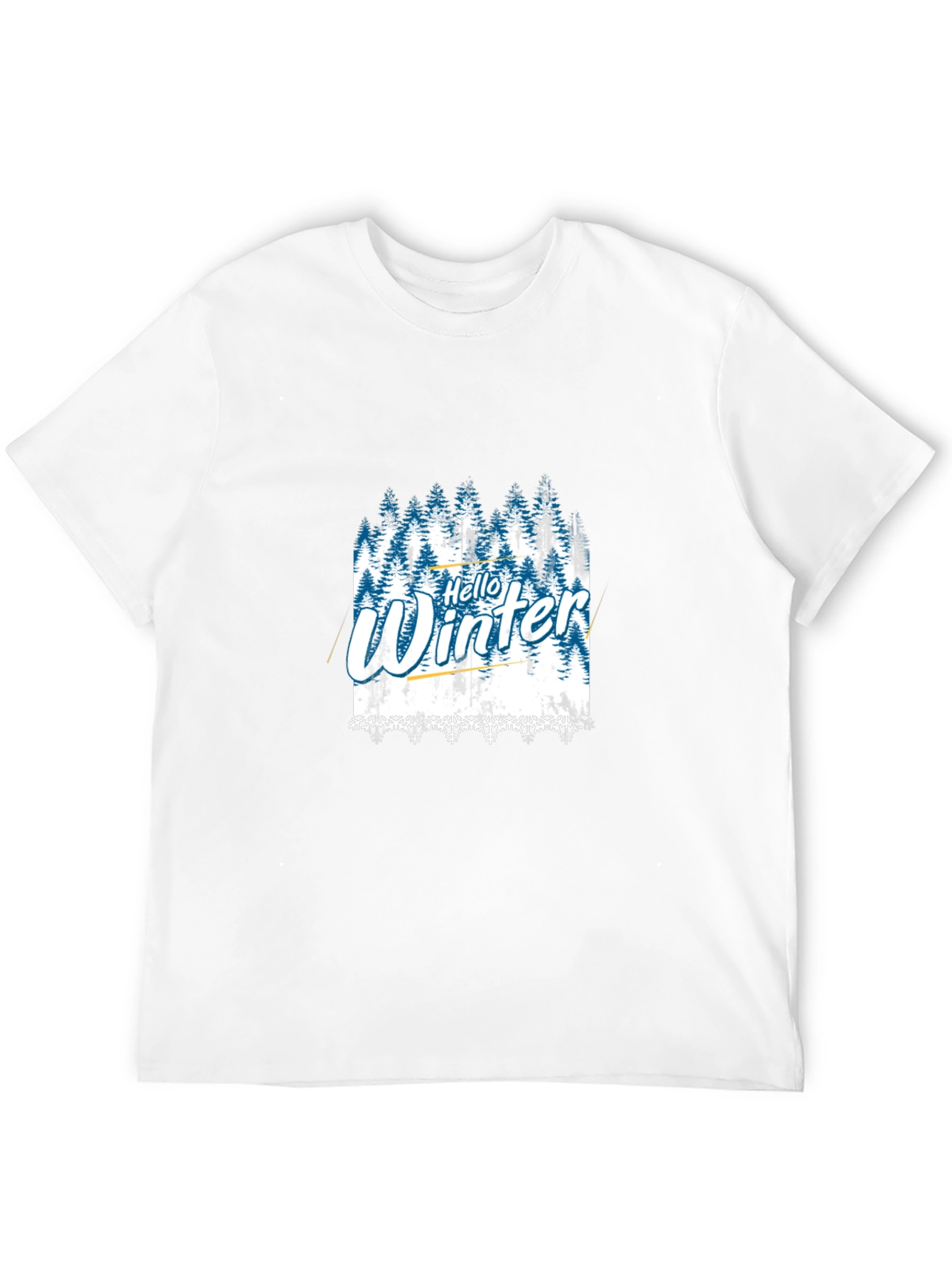 Hello Winter Forest Graphic Tee
