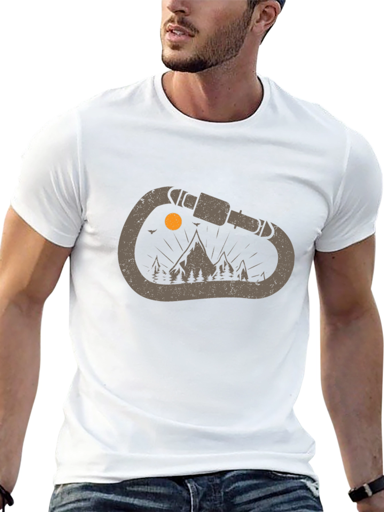 Mountain Carabiner T-Shirt - Adventure Ready