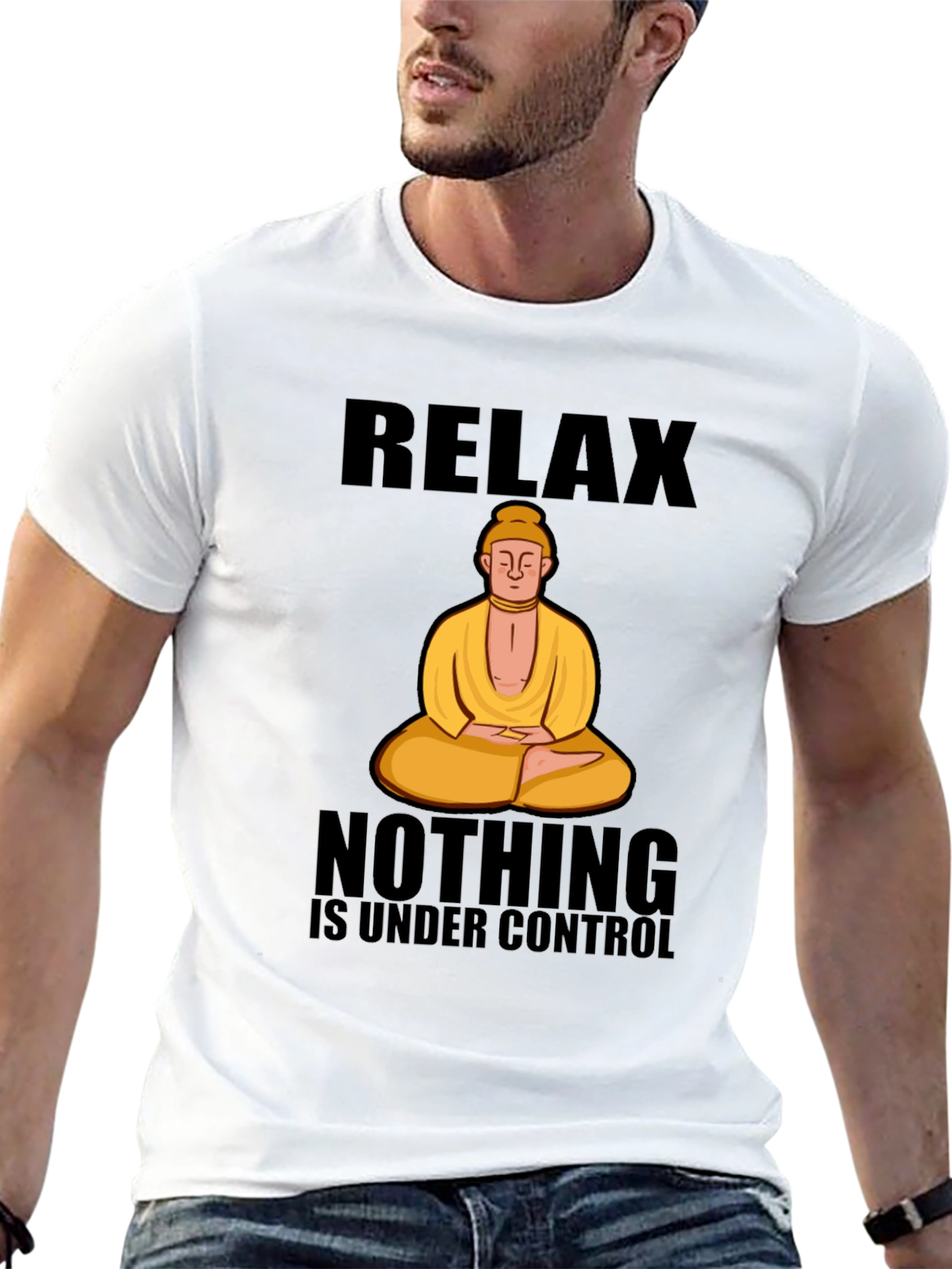 Relax Buddha Graphic Tee