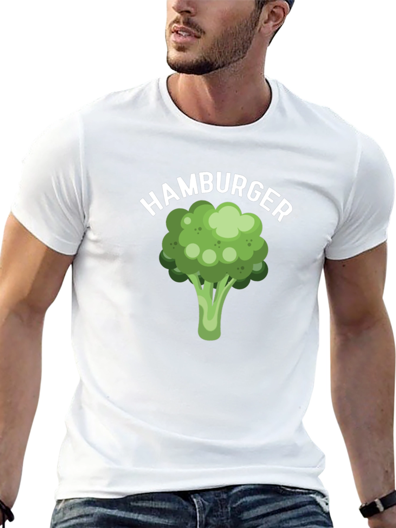 Broccoli Hamburger Graphic Tee