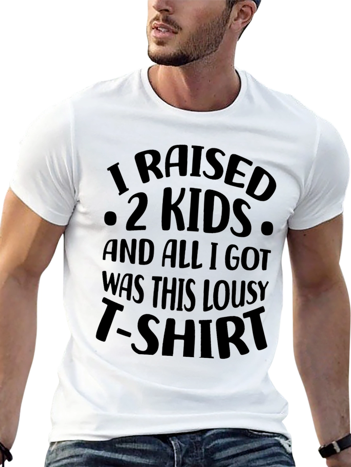 I Raised 2 Kids Graphic Tee