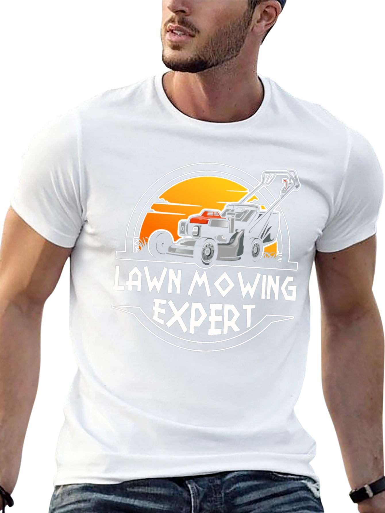 Lawn Mowing Expert Graphic Tee
