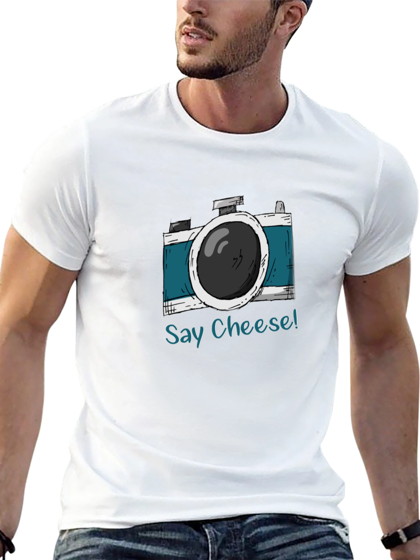 Say Cheese! Camera Graphic Tee