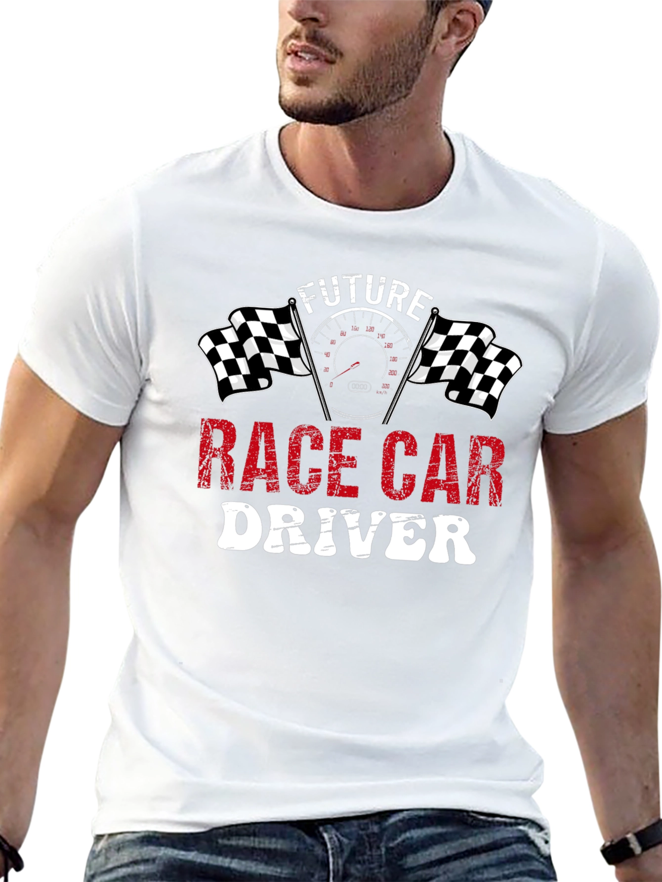 Future Race Car Driver Graphic T-Shirt