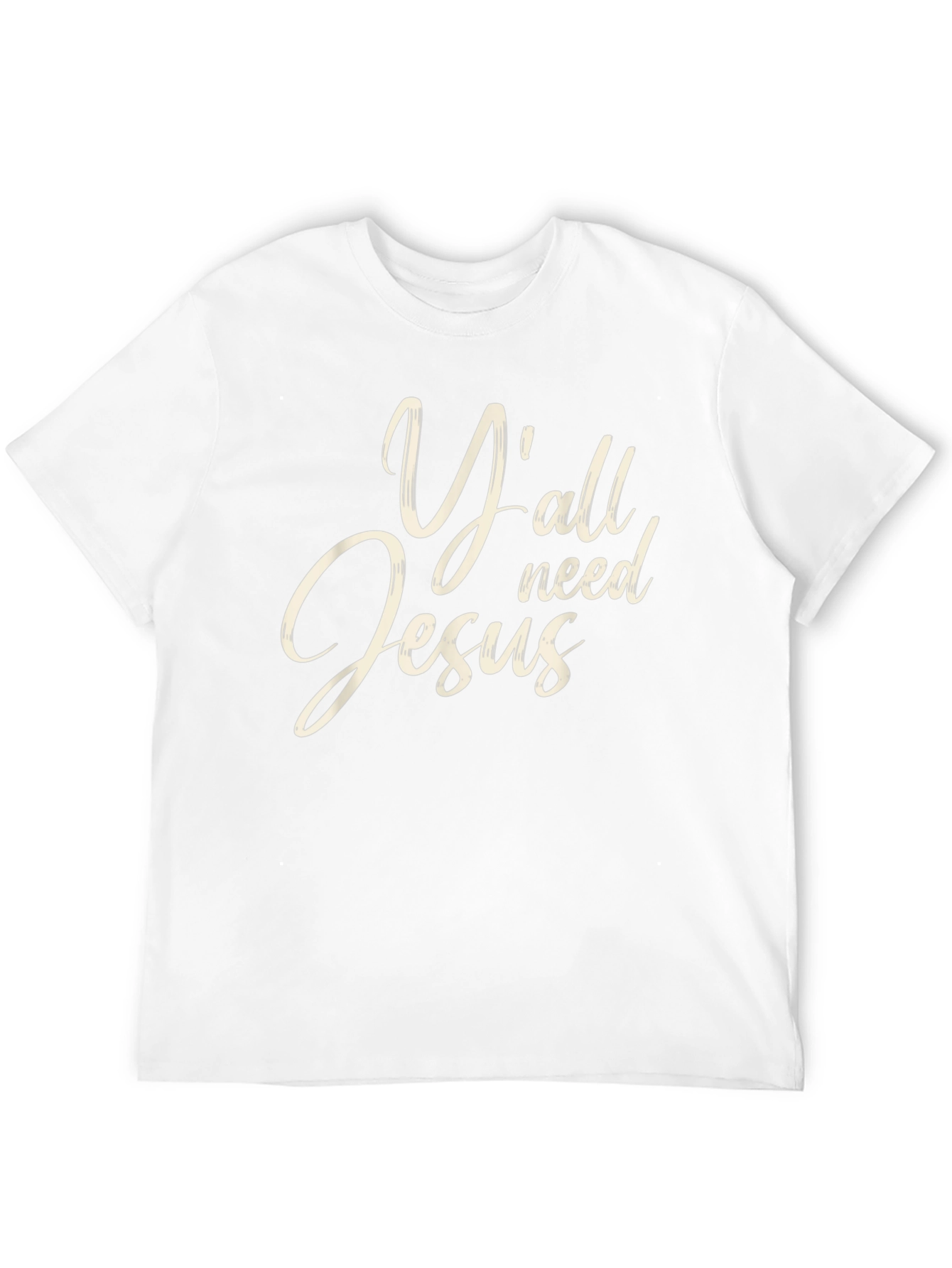 Yall Need Jesus Graphic Tee Soft Cotton