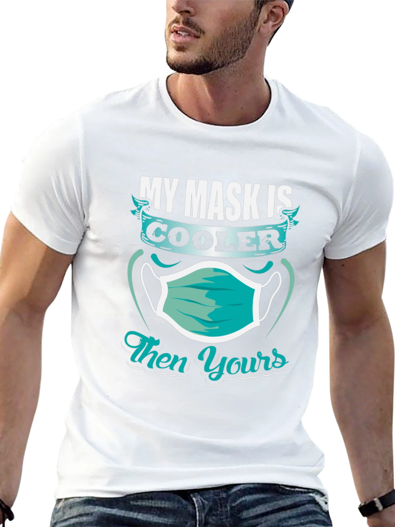 Cool Mask T-Shirt - Funny Pandemic Apparel