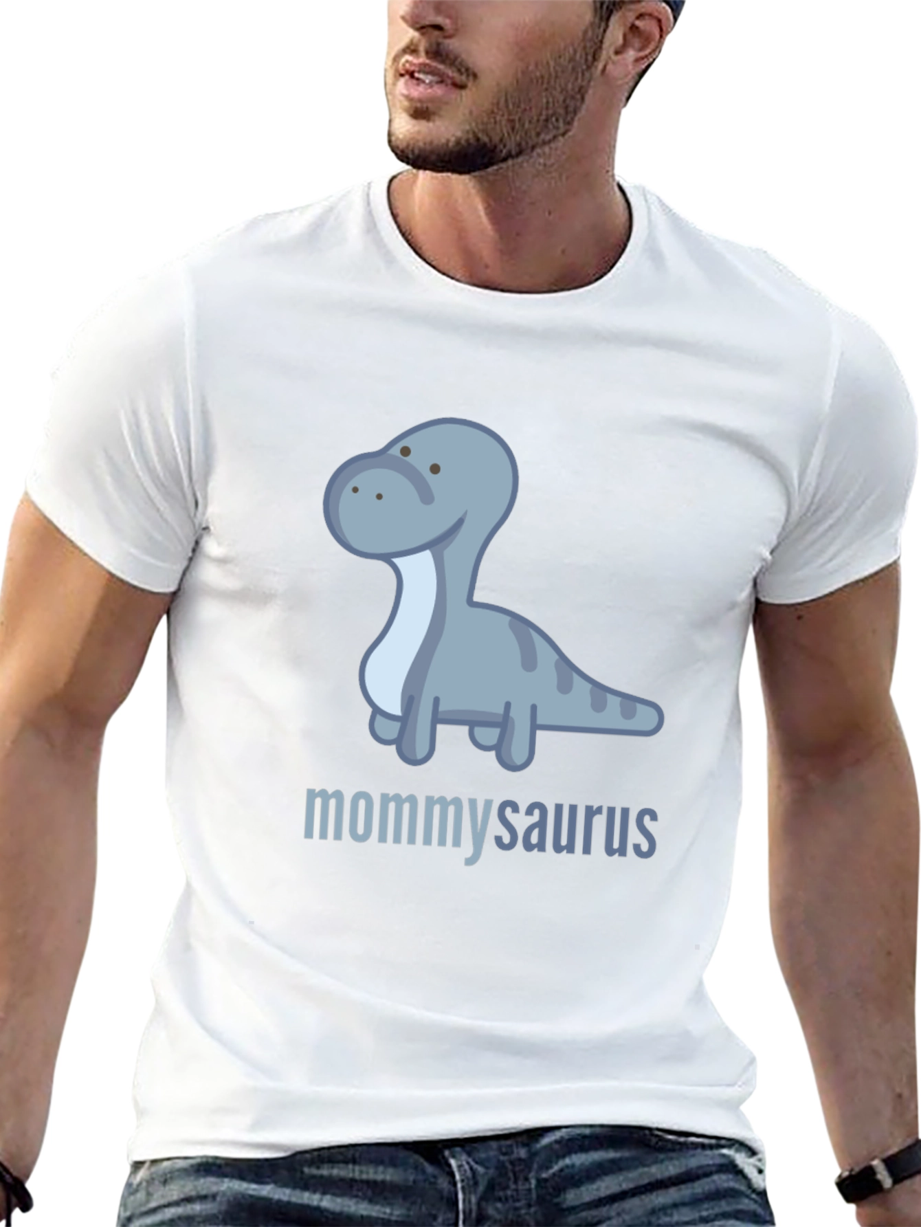 Mommysaurus Dinosaur Graphic T-Shirt