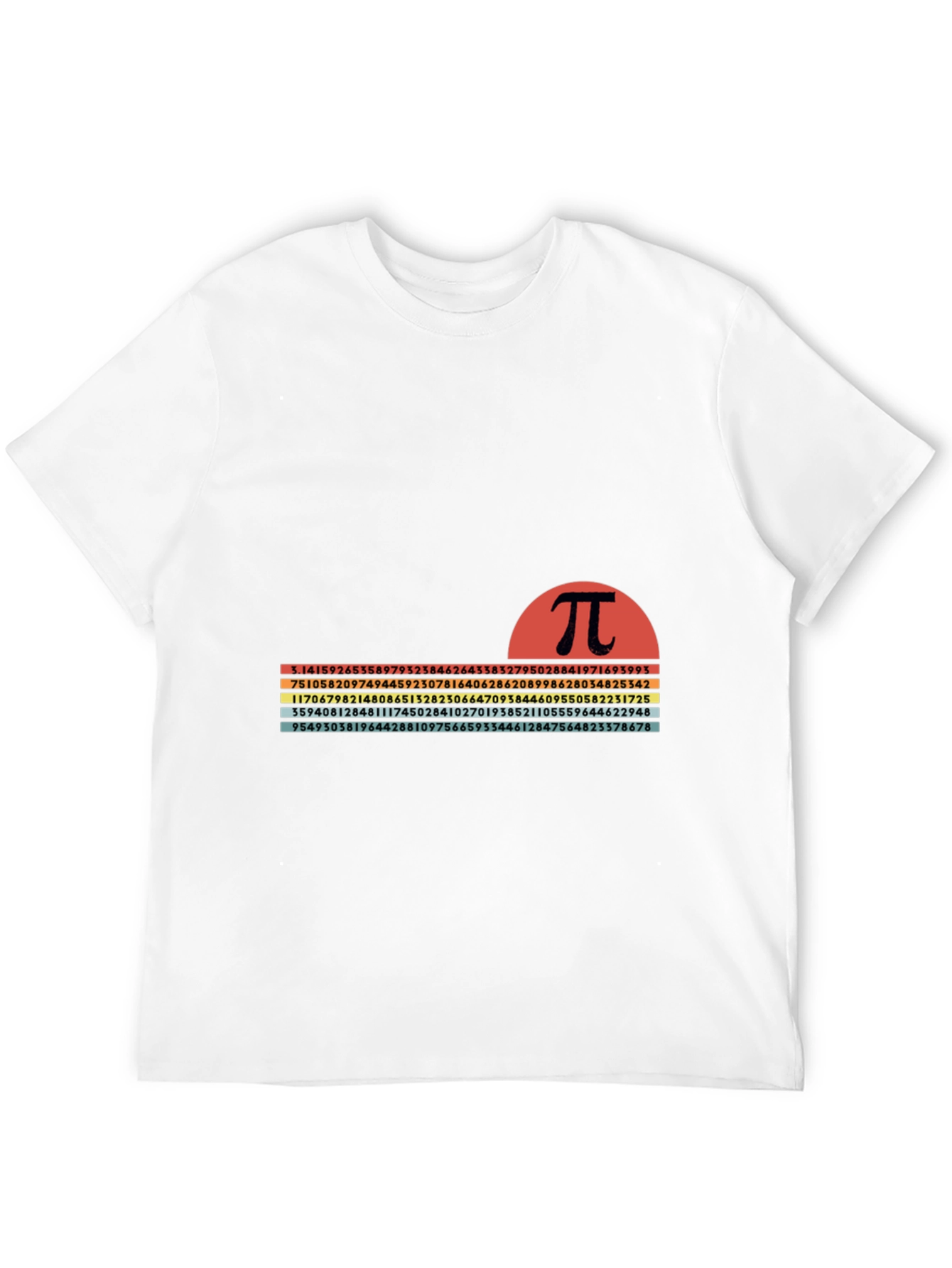 Pi Number T-Shirt - Math Lovers