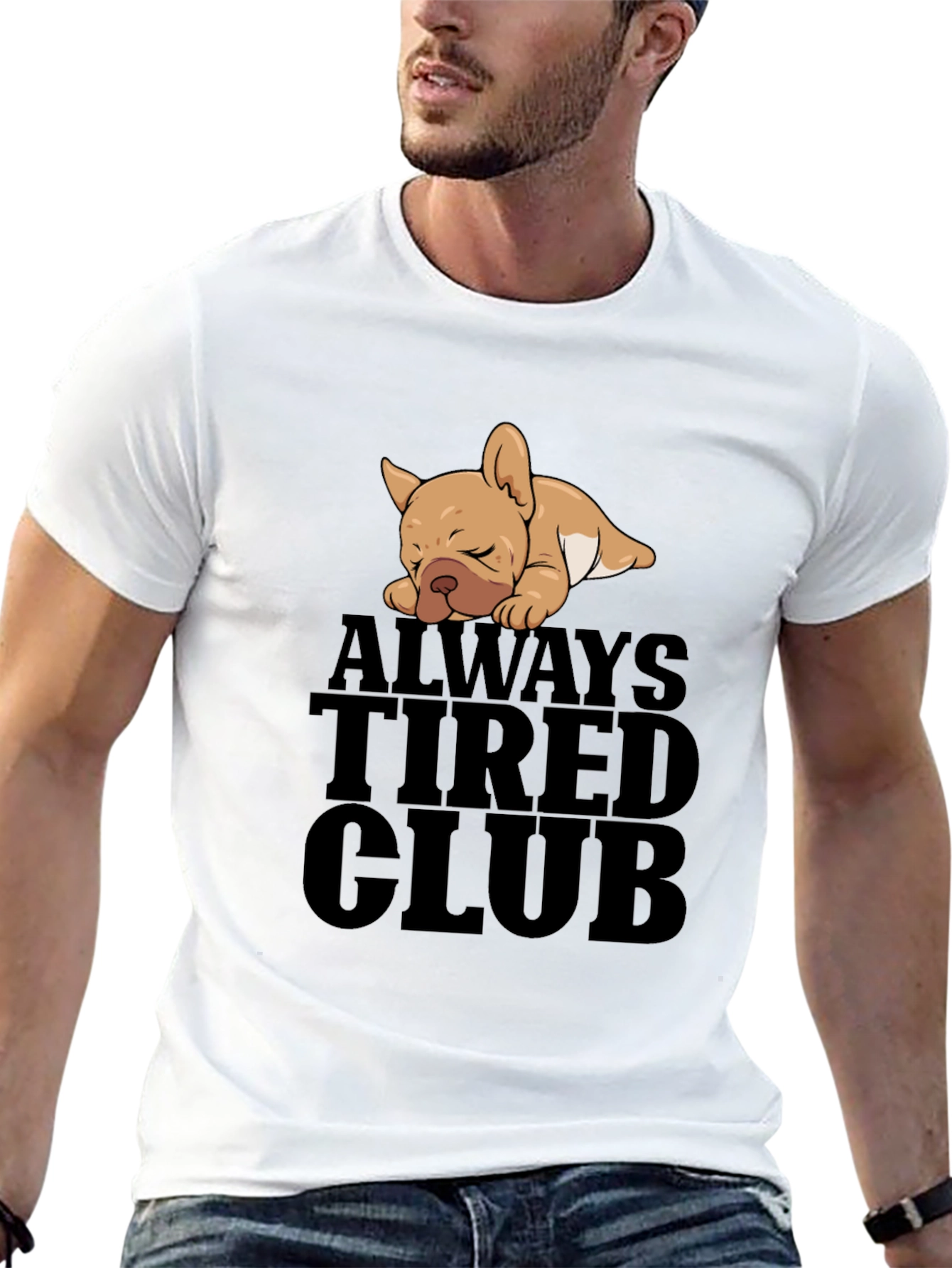 Always Tired Club Graphic T-Shirt