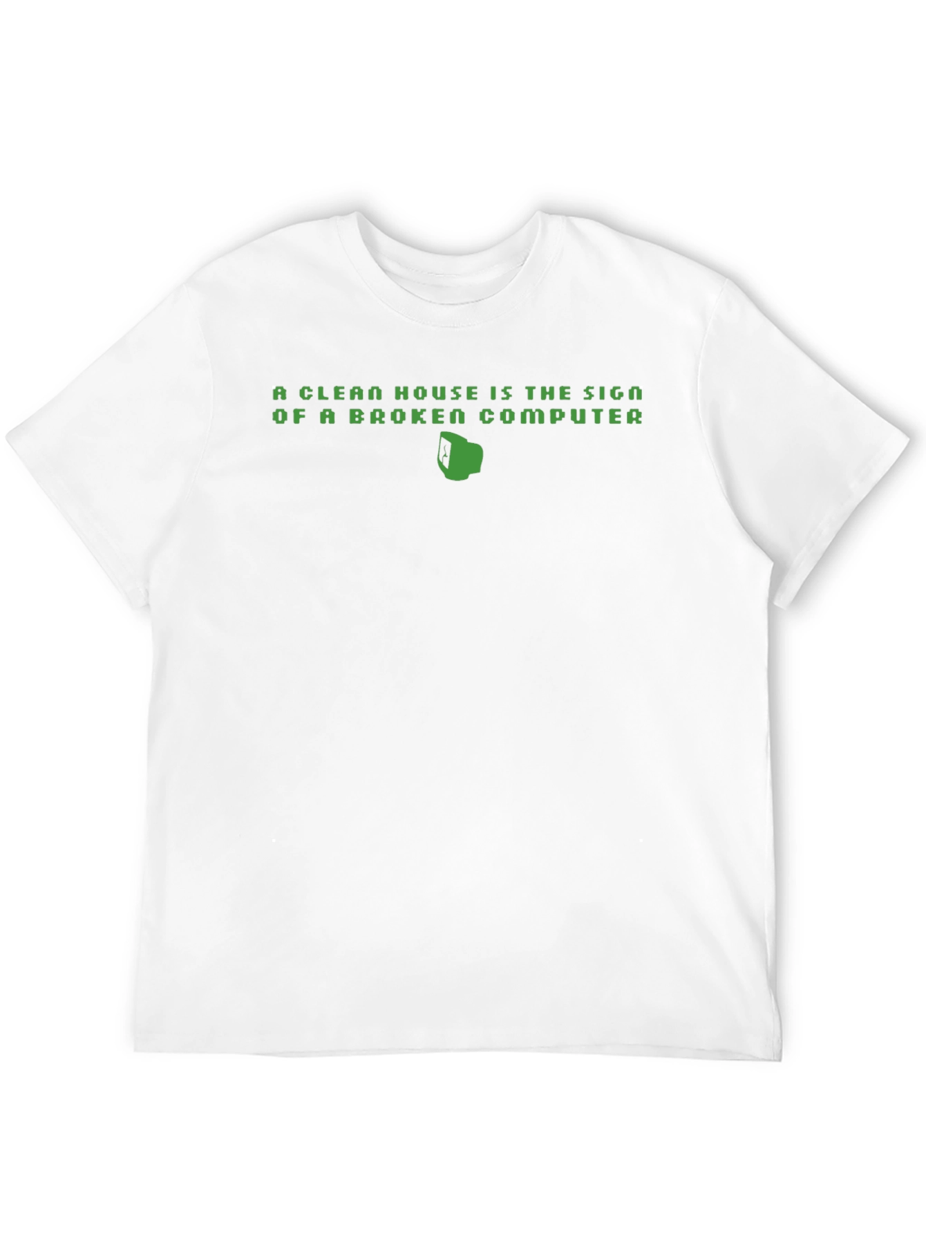 Broken Computer Humor Graphic Tee