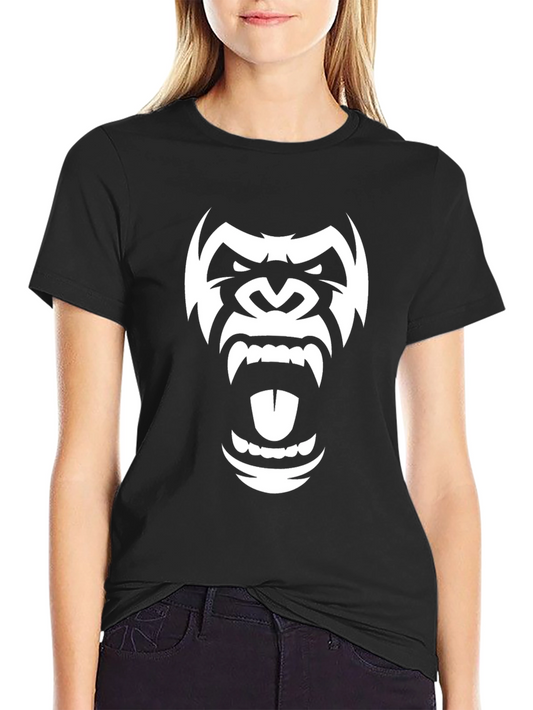 Black Gorilla Graphic T-Shirt