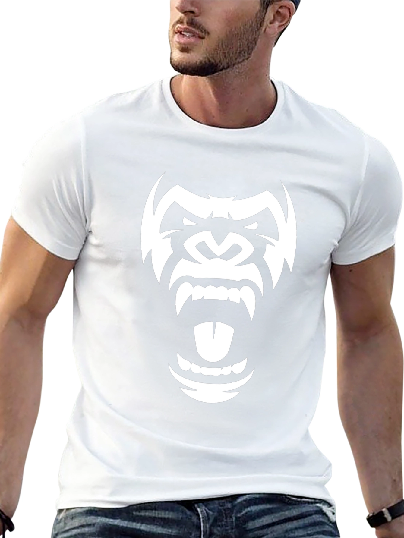 Black Gorilla Graphic T-Shirt
