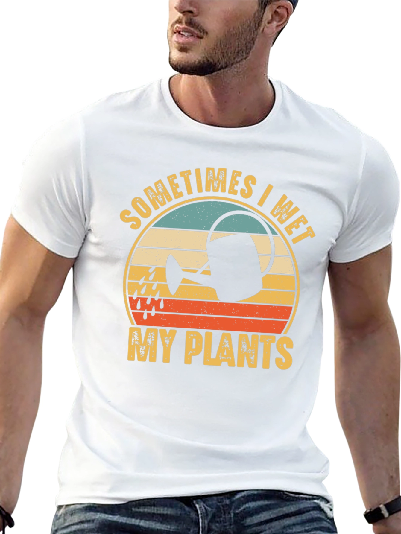Sometimes I Wet My Plants T-Shirt - Gardener Gift