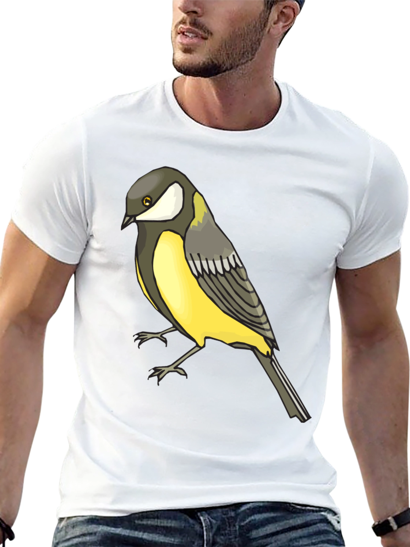 Bird Graphic T-Shirt - Nature Lover Tee