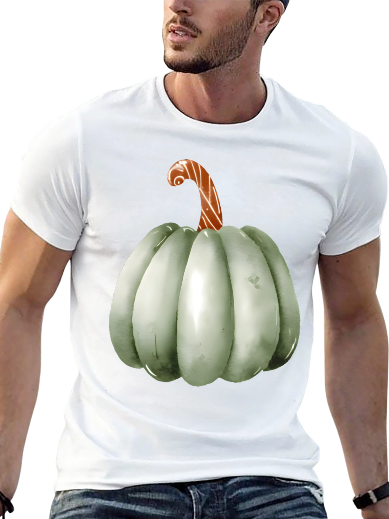 Pumpkin Graphic Tee - Stylish Halloween Fashion