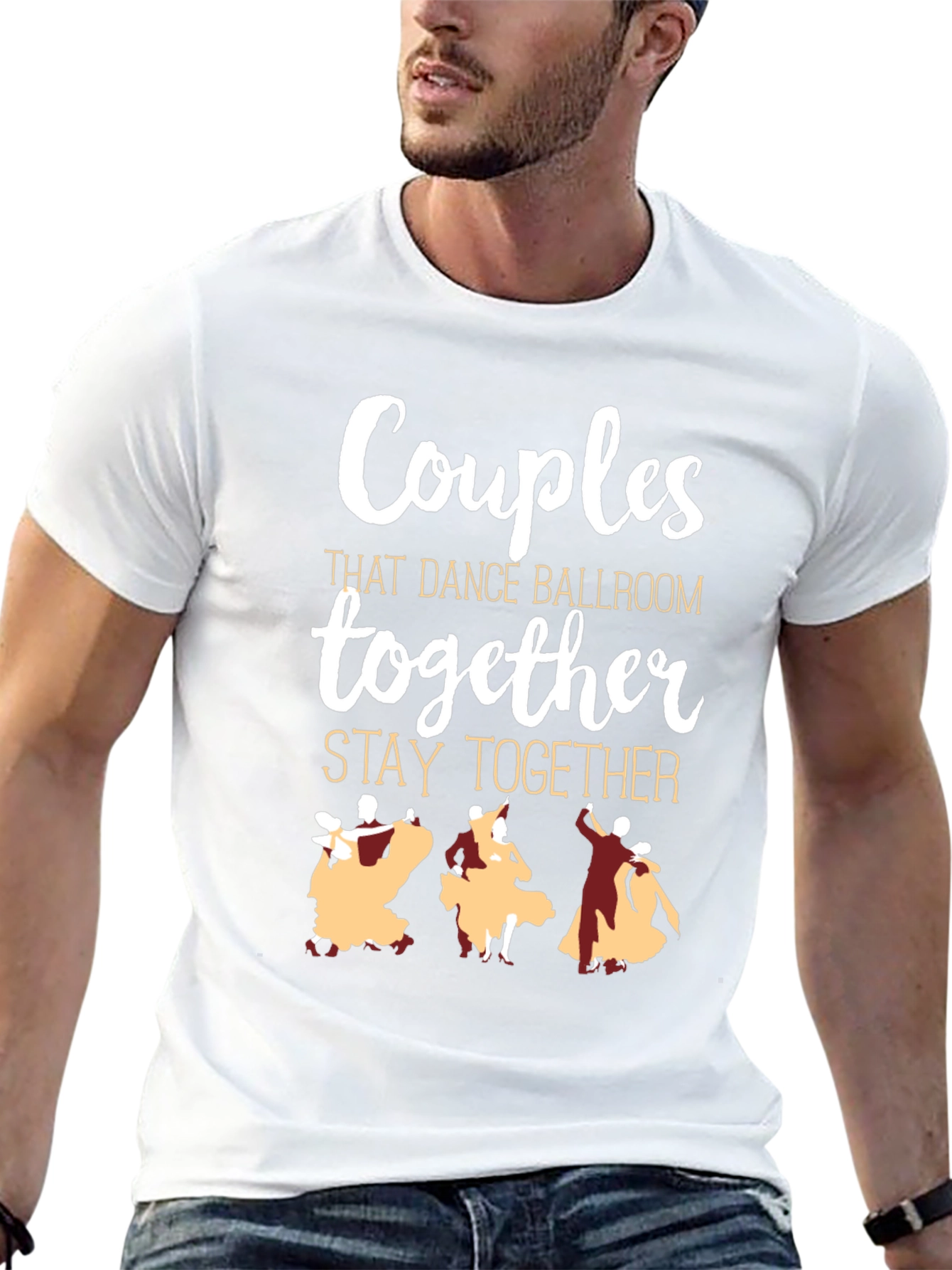 Ballroom Dancing Couples Graphic Tee