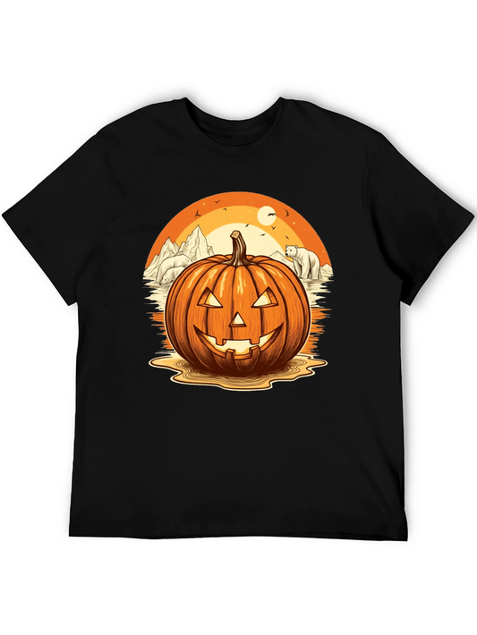 Arctic Pumpkin T-Shirt: Halloween Adventure