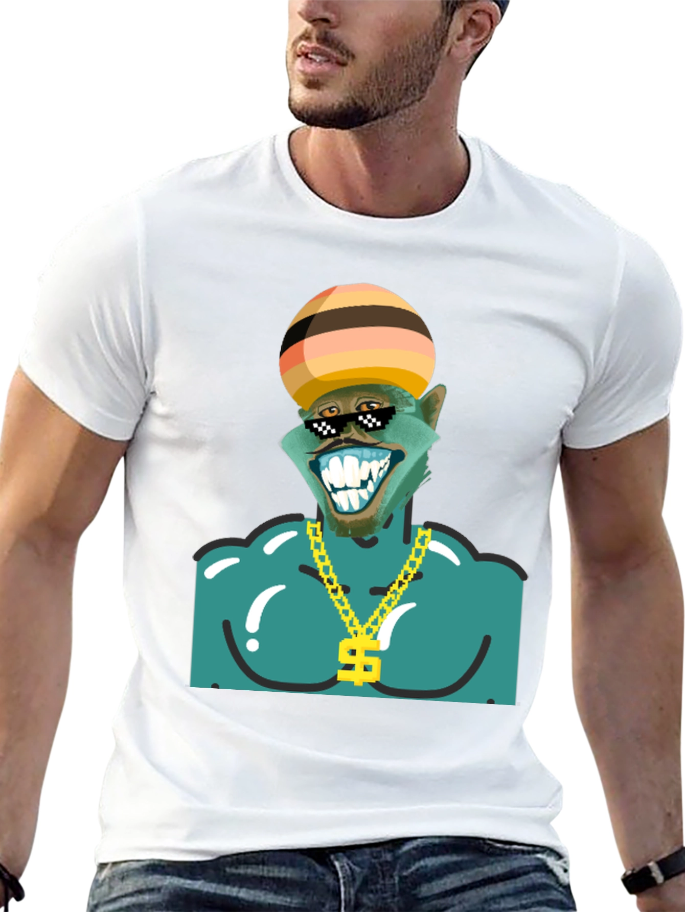 Funky Monkey Graphic Tee