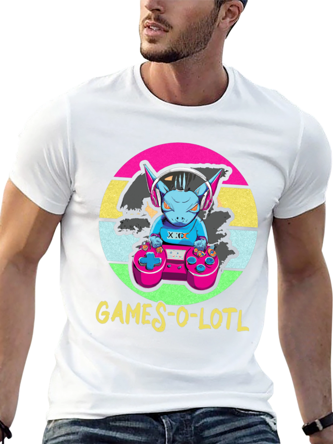 Games-O-Lotl T-Shirt - Retro Gamer Design