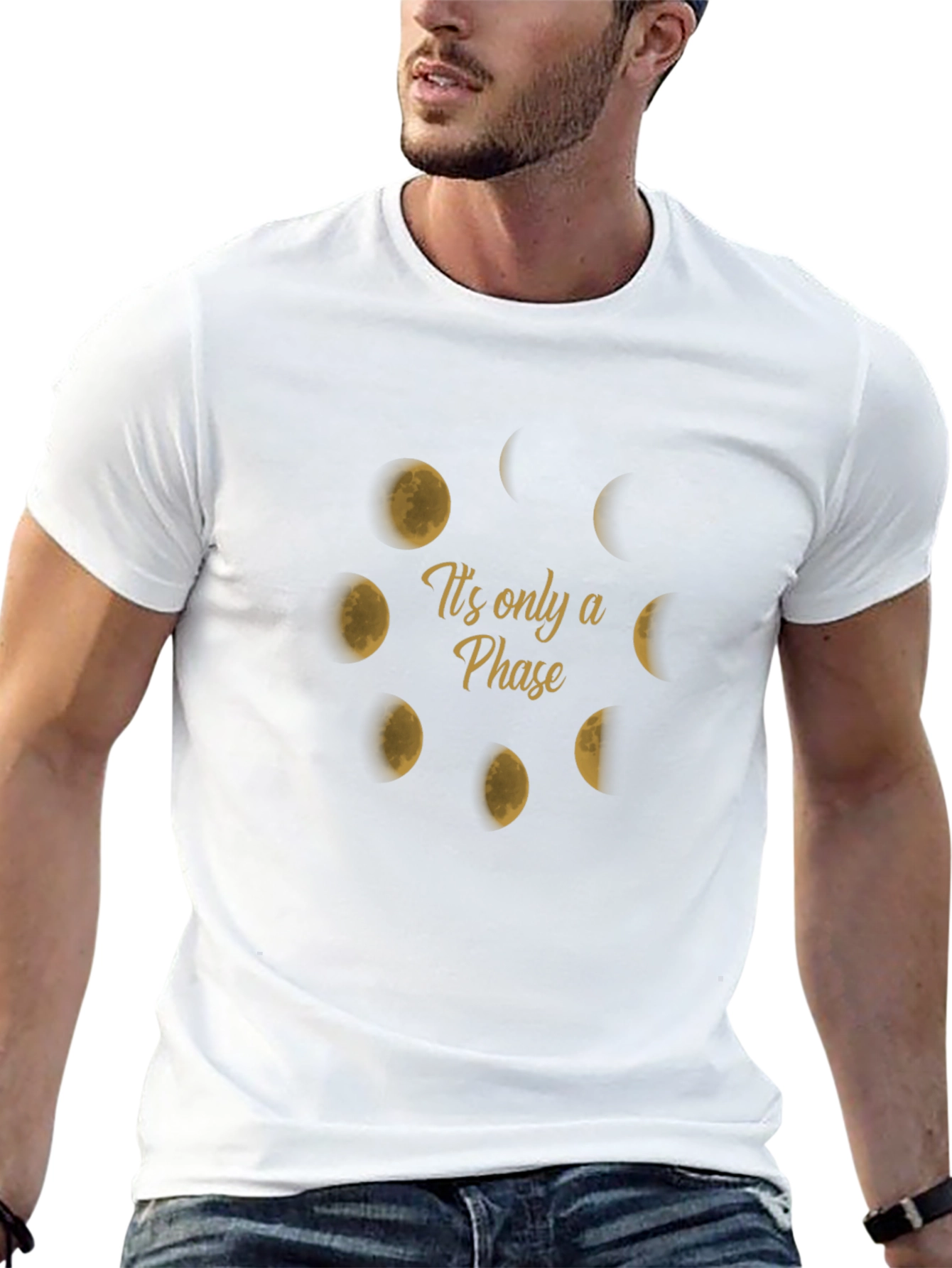 Its Only A Phase Moon T-Shirt