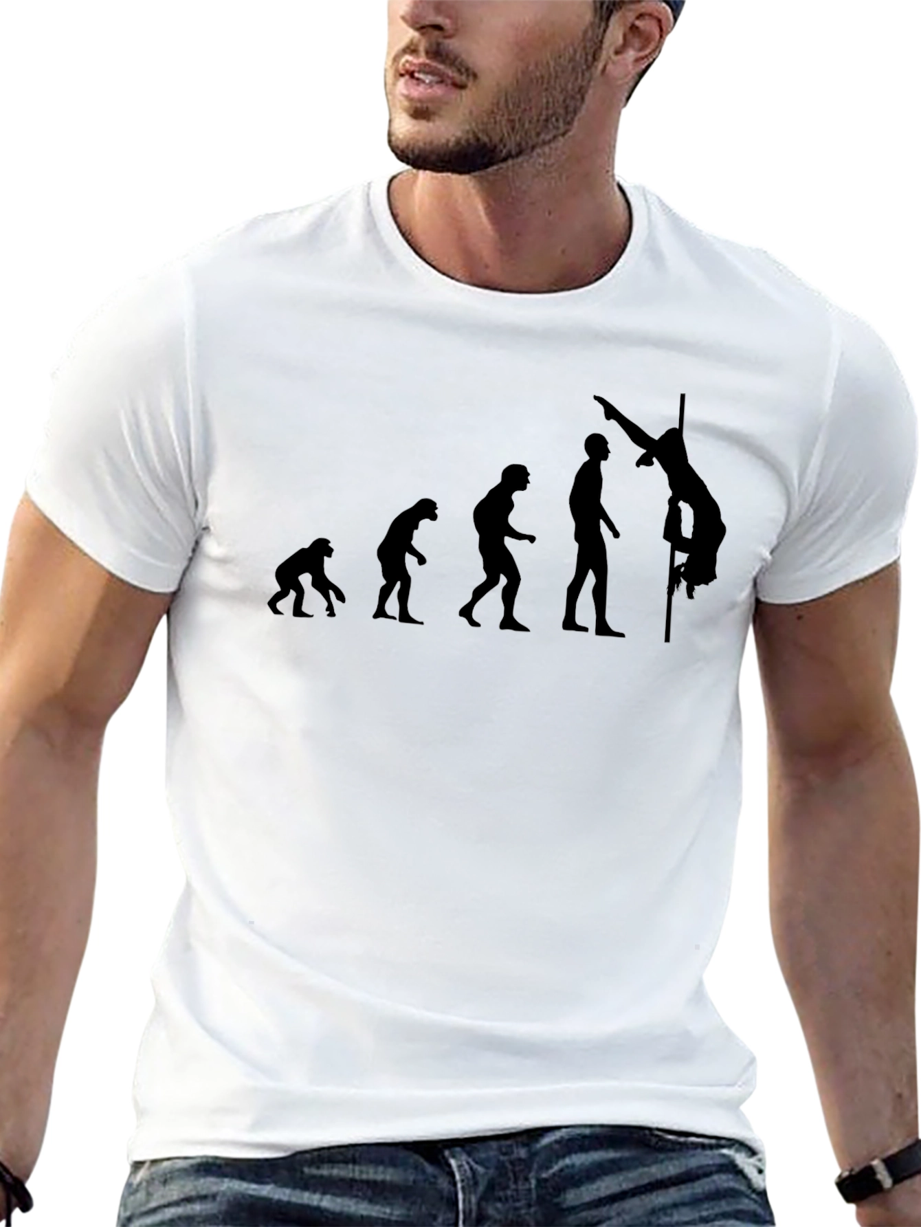 Evolution Pole Dancer T-Shirt