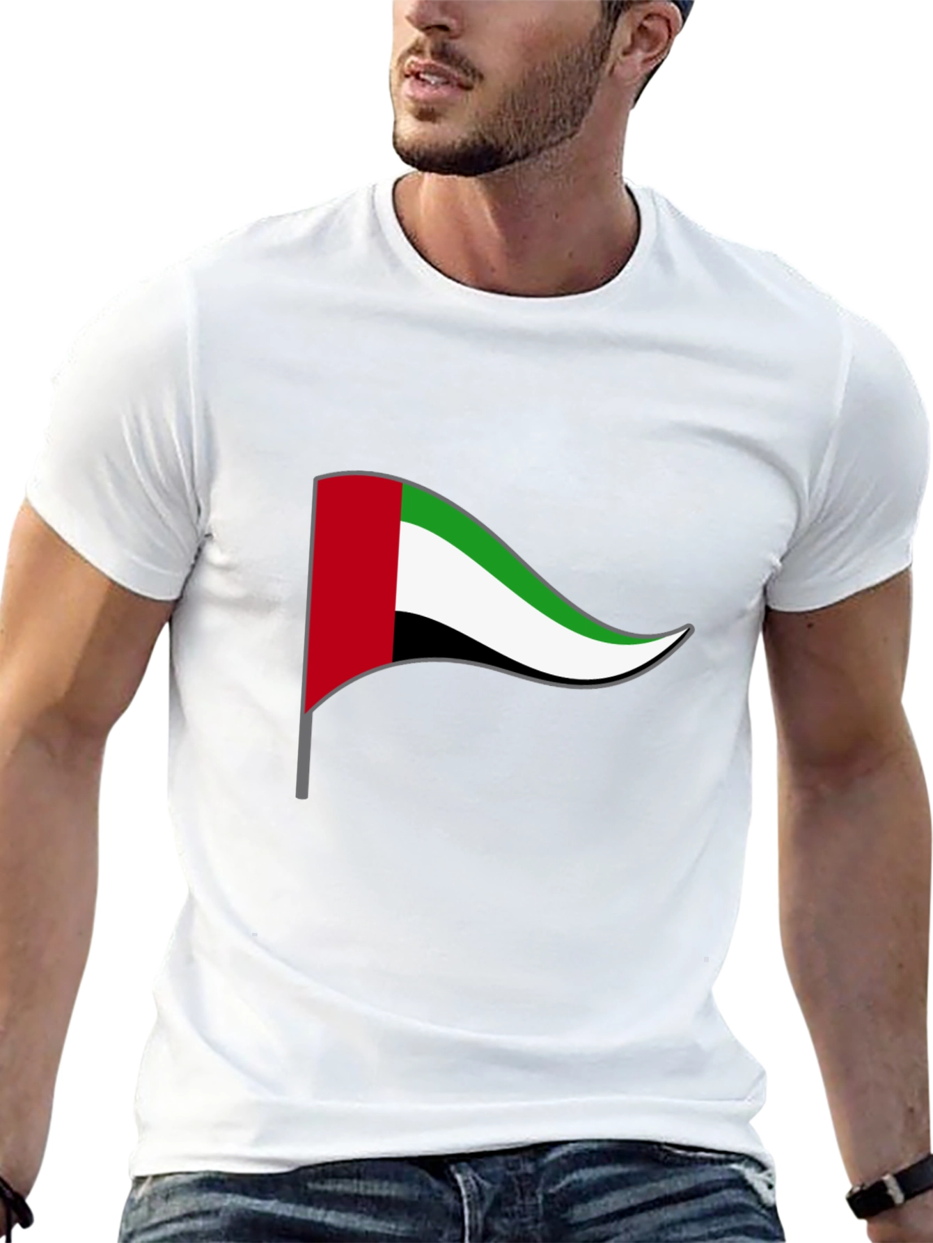 UAE Flag T-Shirt - United Arab Emirates Pride