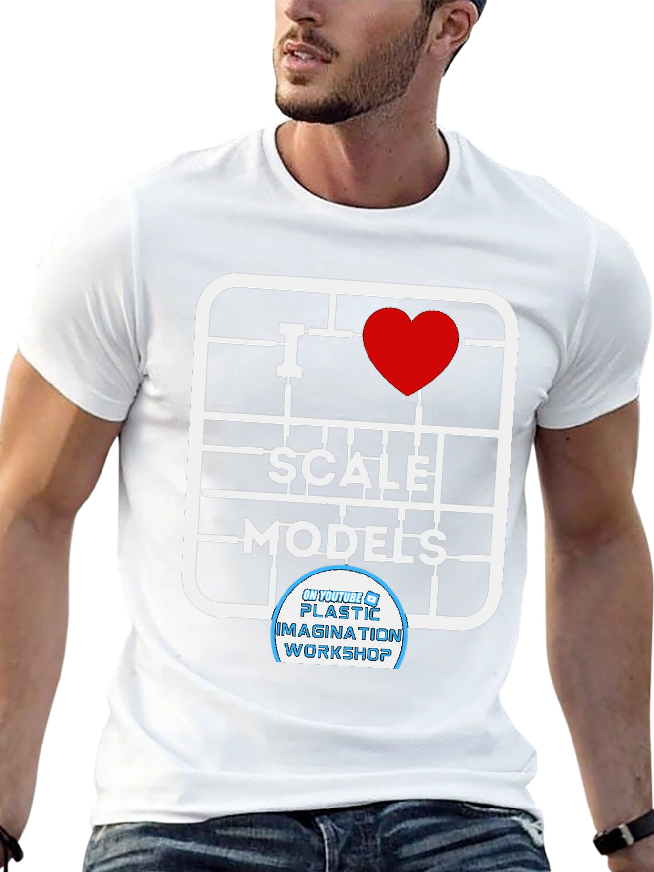 I Heart Scale Models Black T-Shirt
