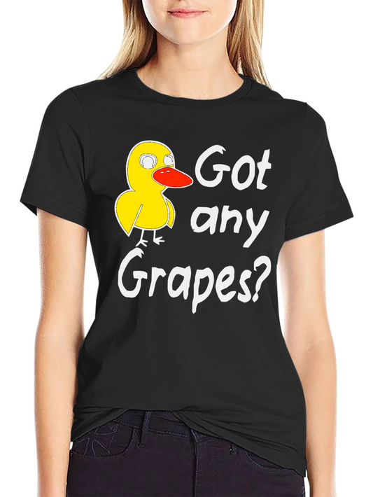 Got Any Grapes Duck Graphic T-Shirt