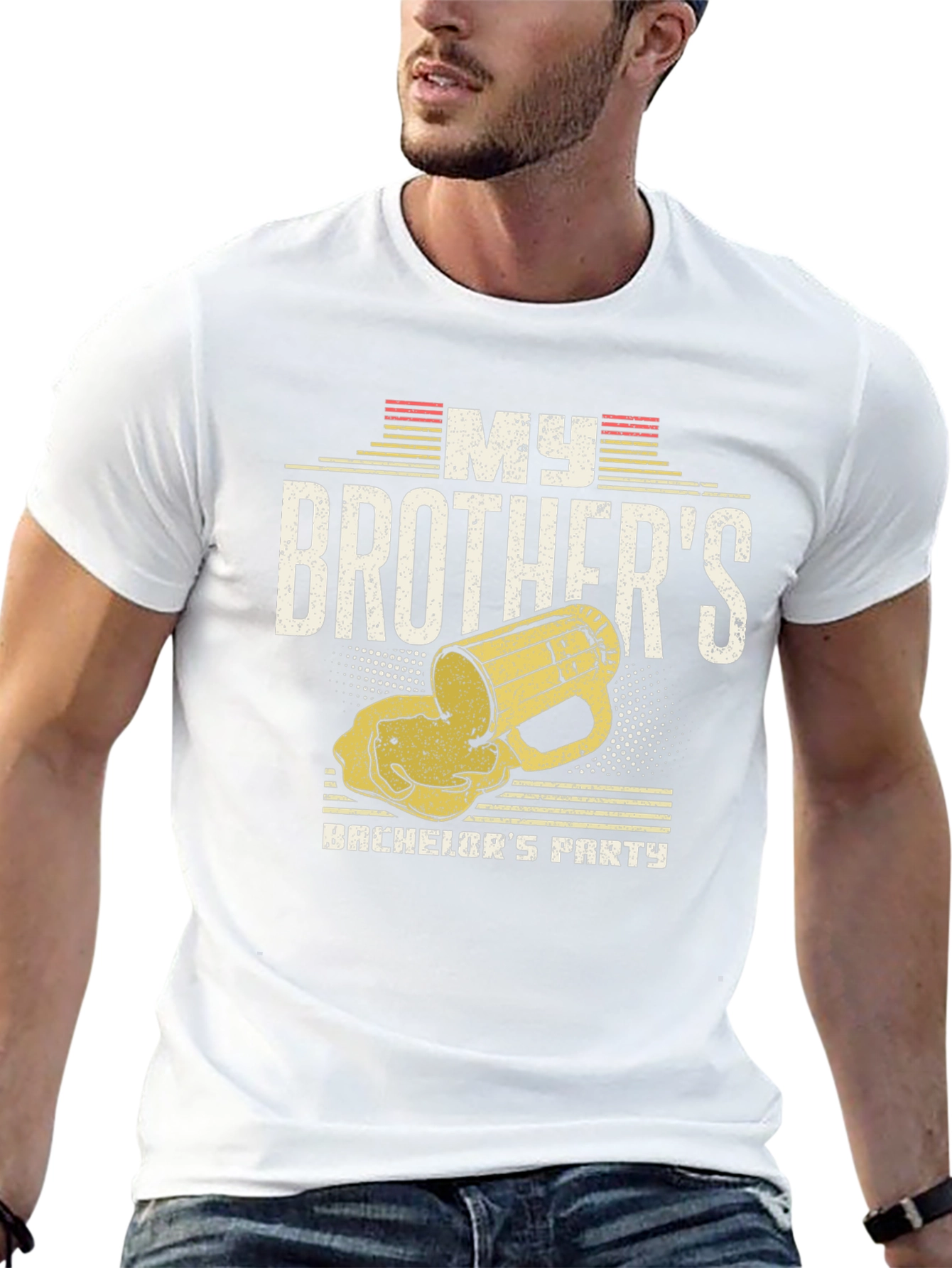 Brothers Bachelor Party Graphic T-Shirt