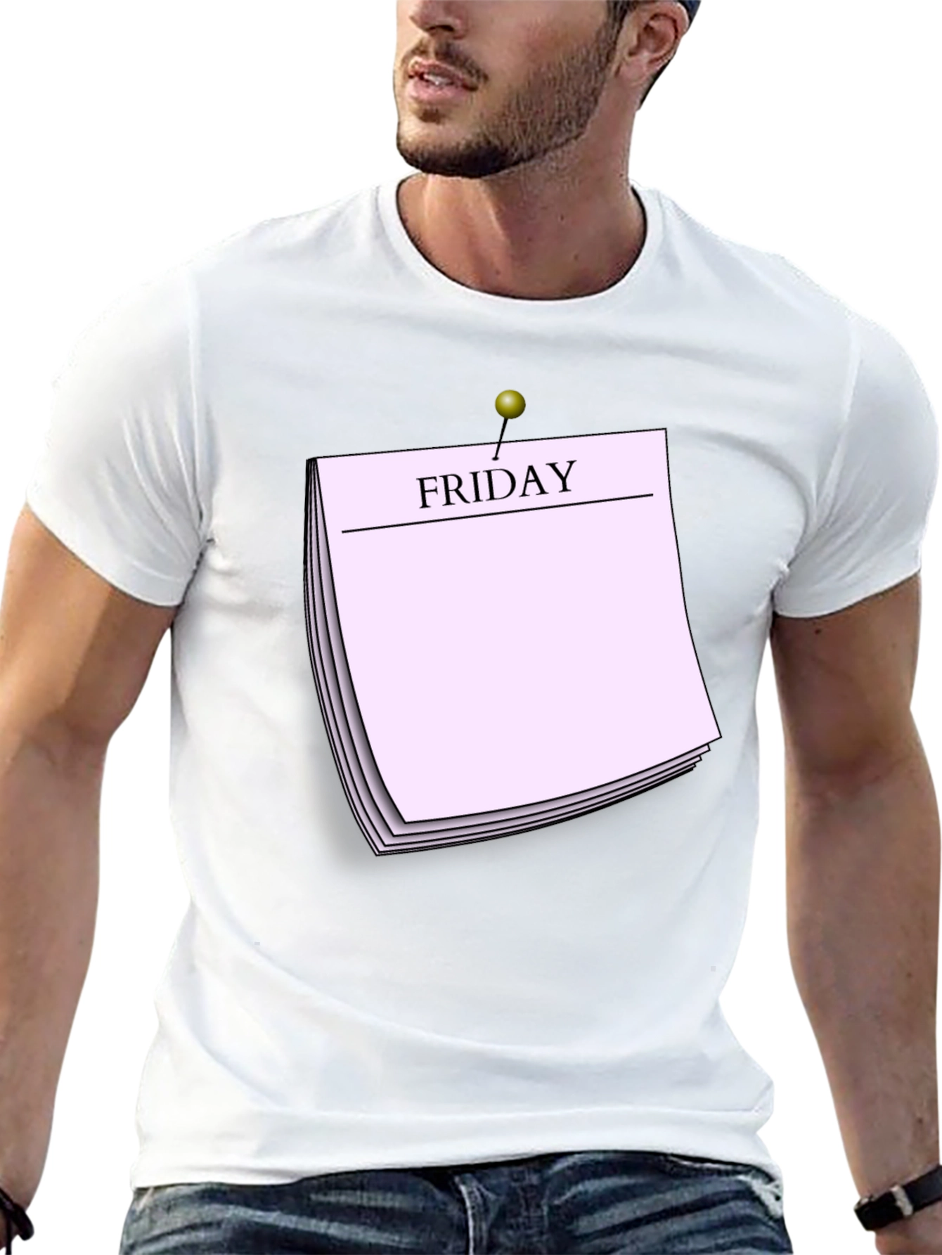 Friday Calendar T-Shirt - Fun Weekend Tee