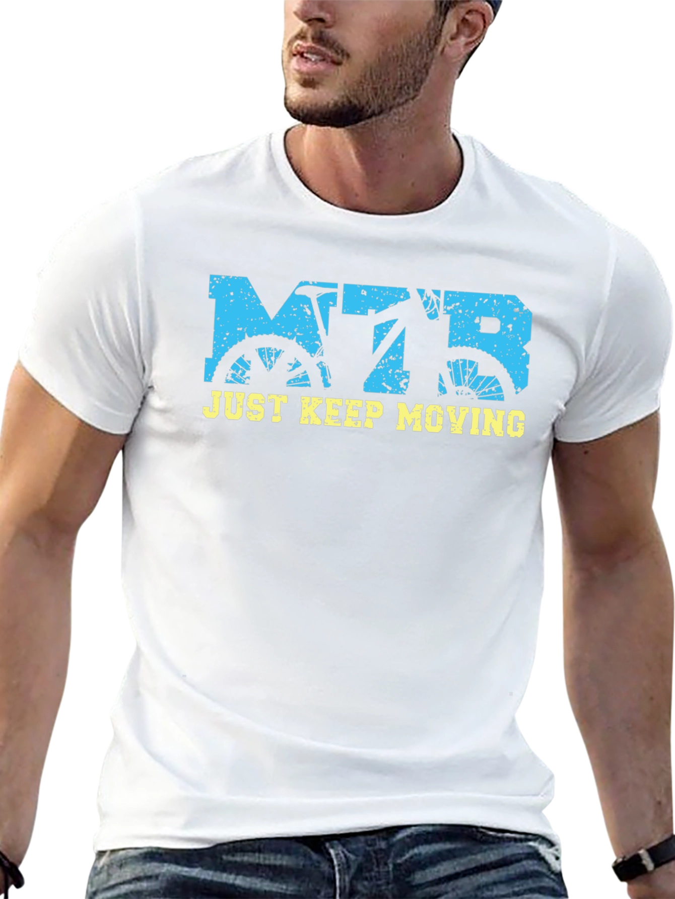 MTB Just Keep Moving Graphic Tee