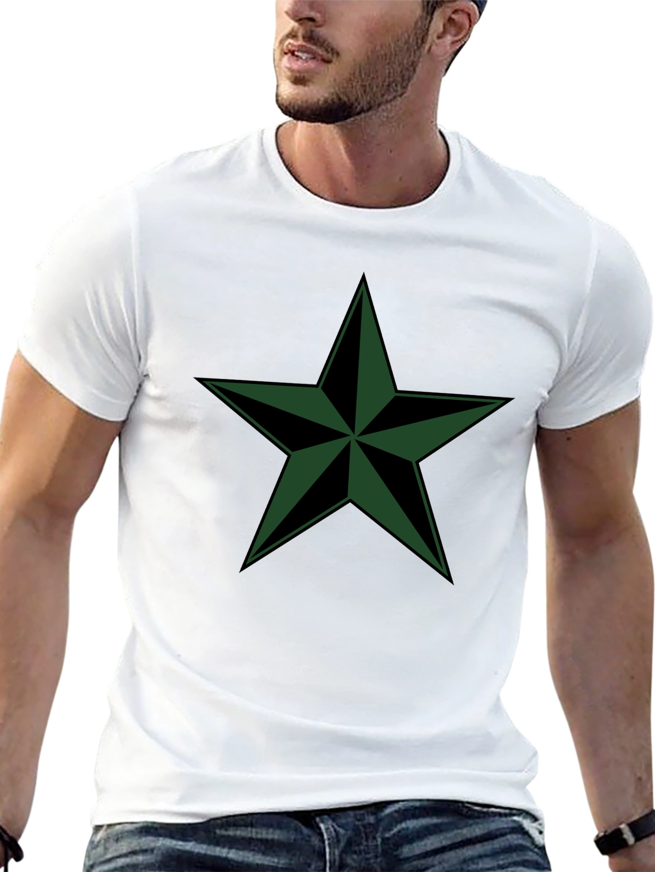 Star Graphic Black T-Shirt