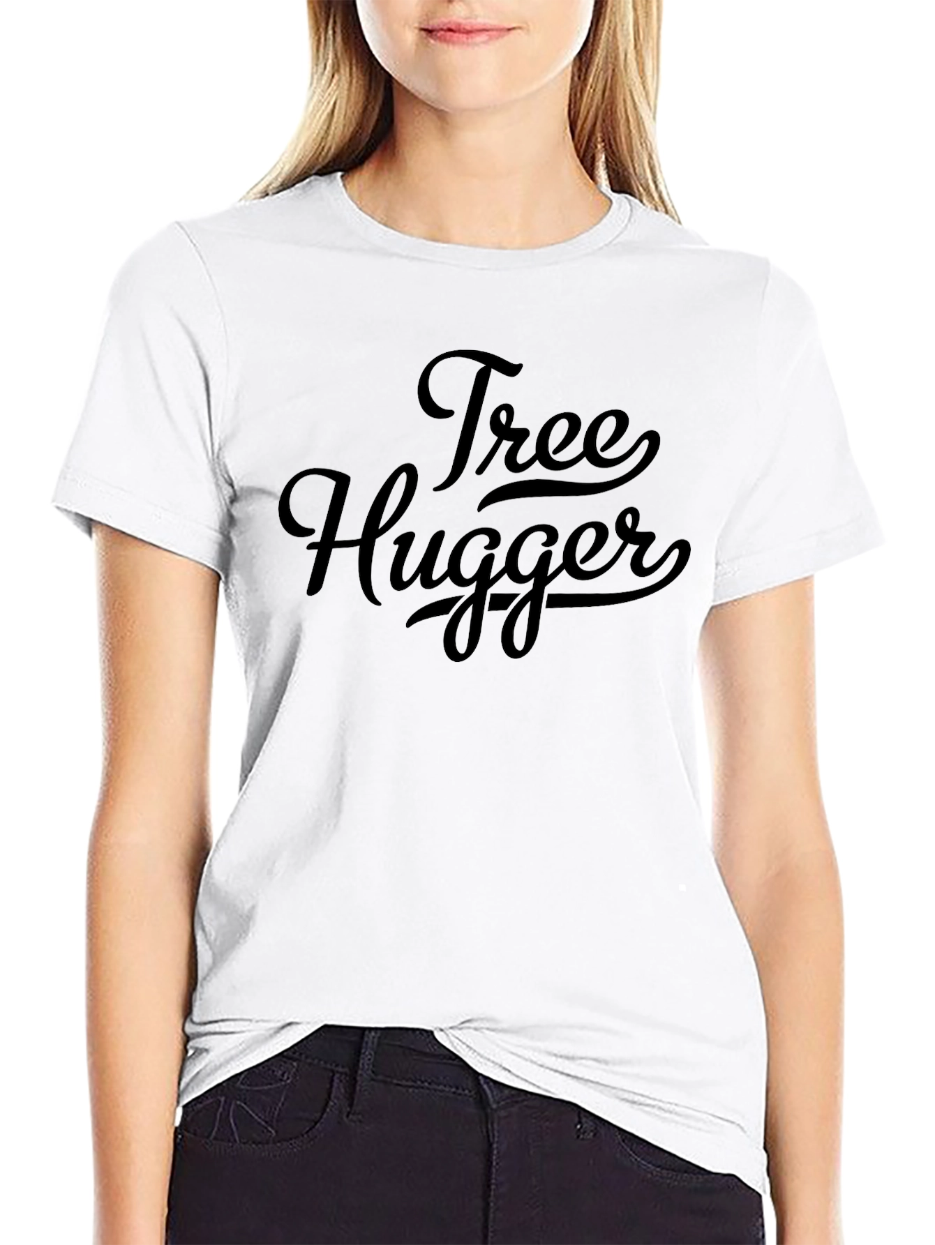 Tree Hugger Black T-Shirt