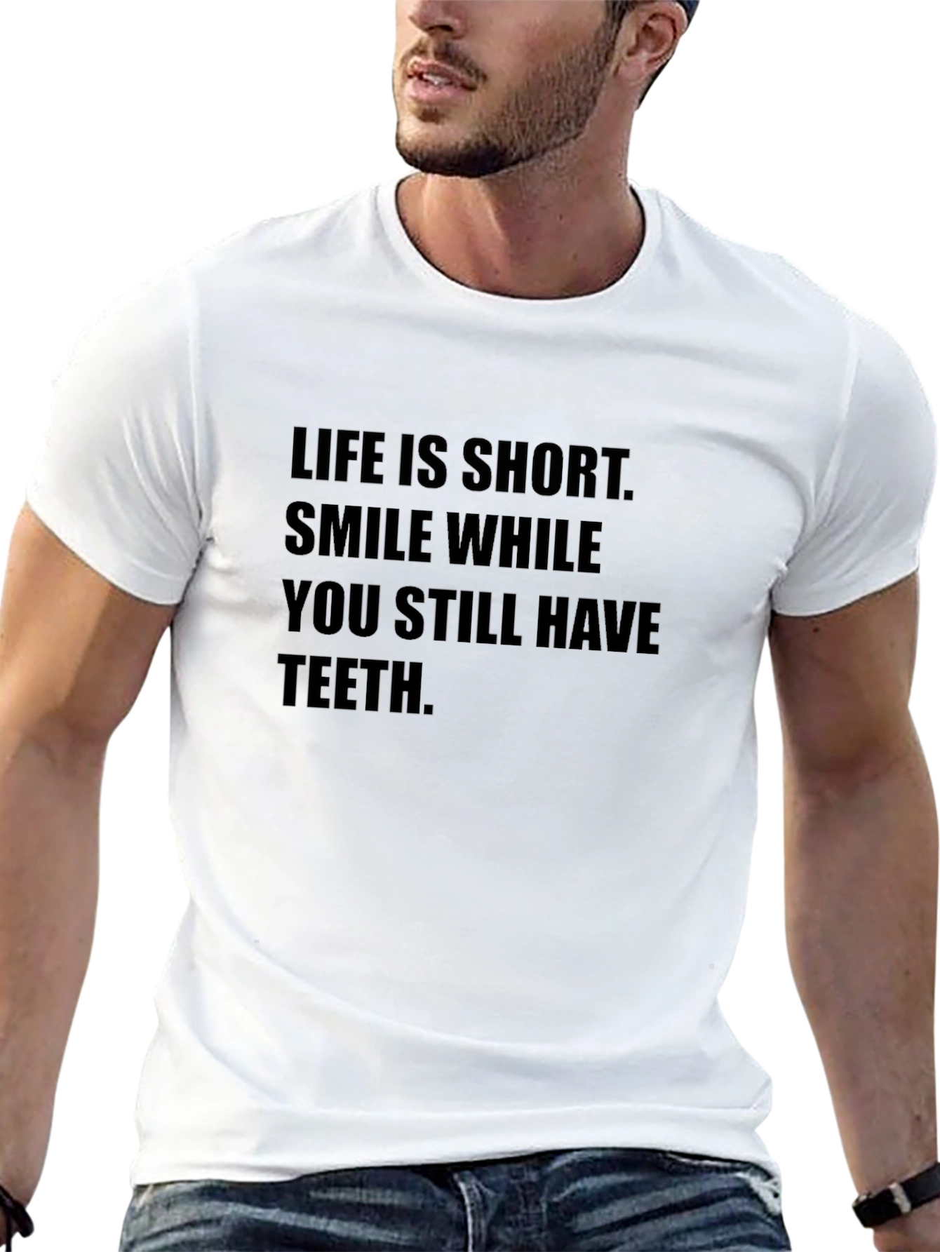 Life Is Short Smile T-Shirt