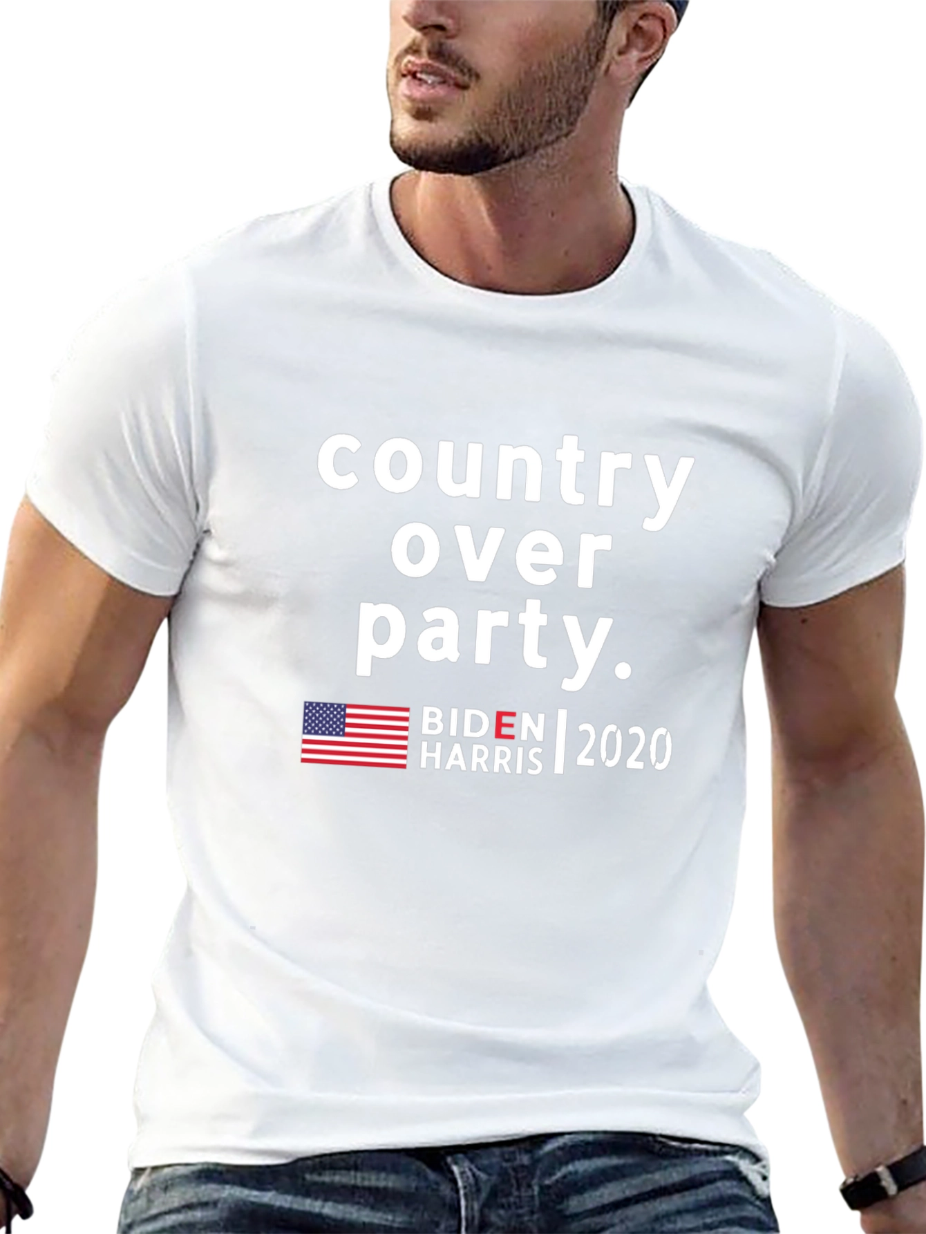 Country Over Party Biden Harris 2020 T-Shirt