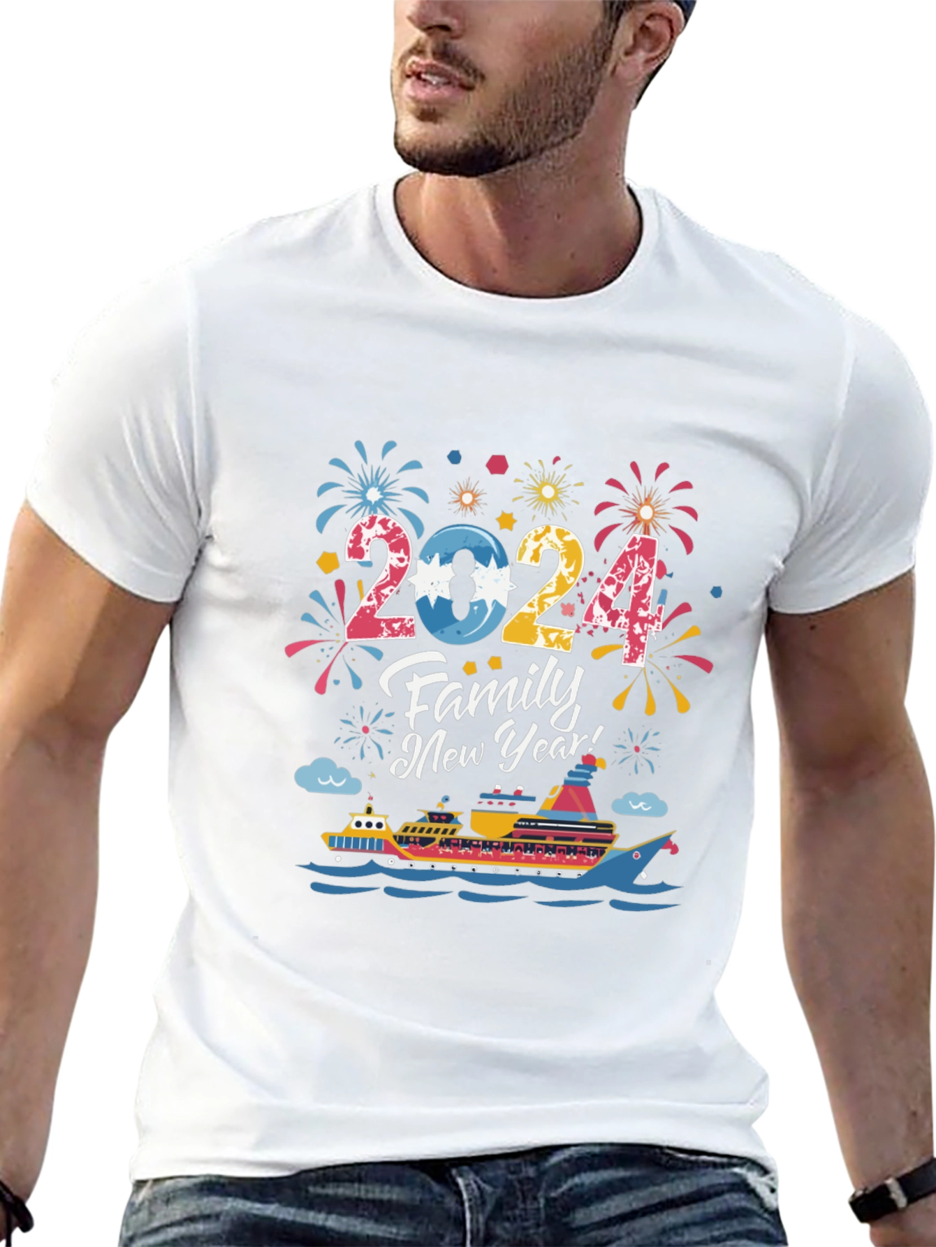 Festive 2024 Family Cruise T-Shirt