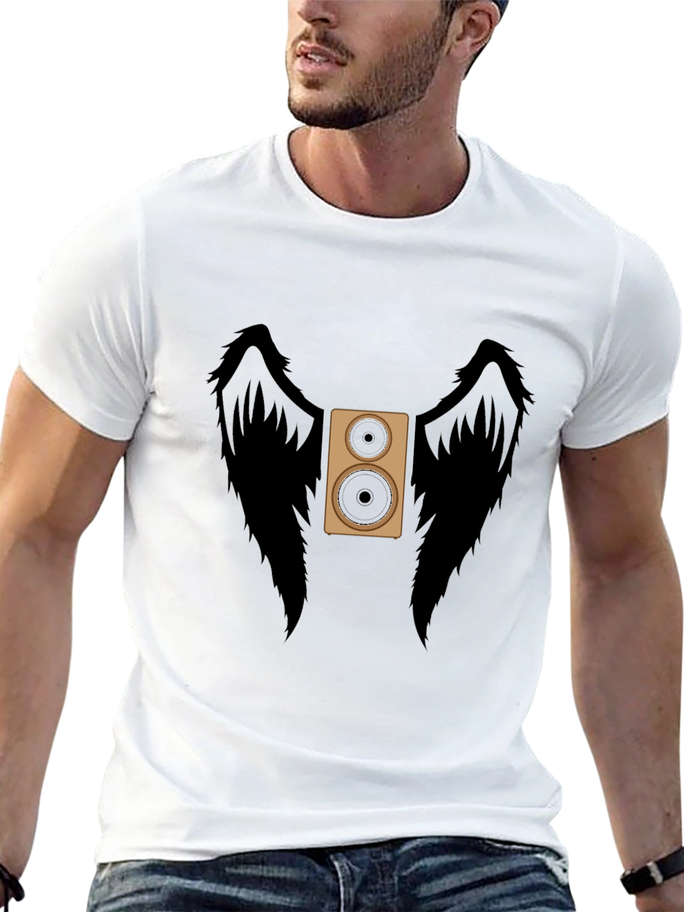 Winged Speaker Graphic Tee