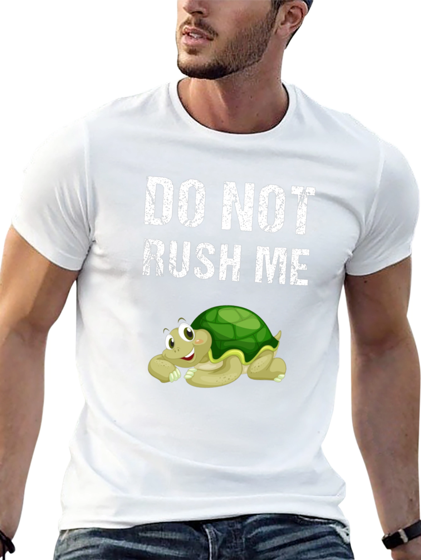 Do Not Rush Me Turtle Graphic Tee