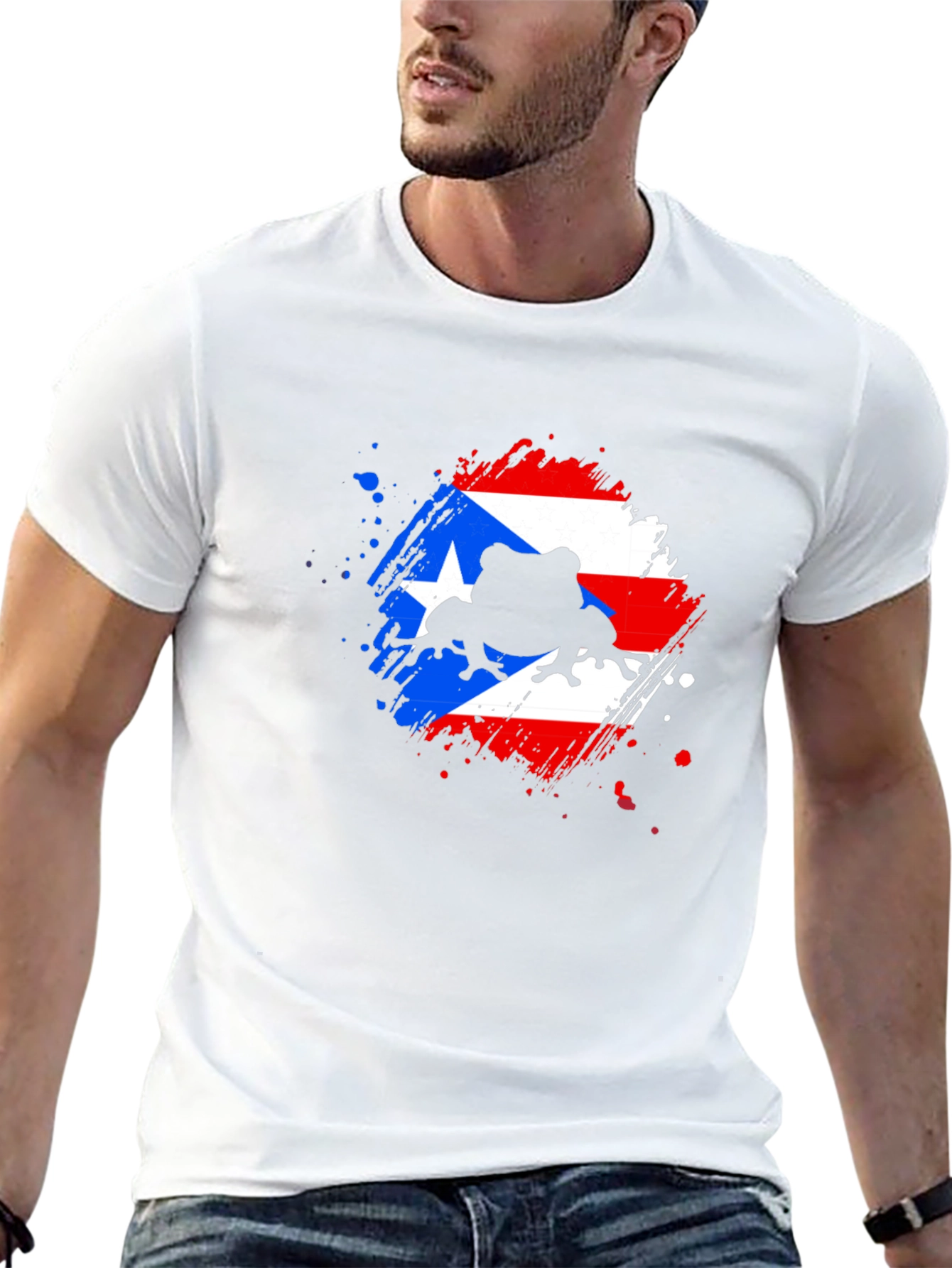 Puerto Rico Flag Coqui T-Shirt