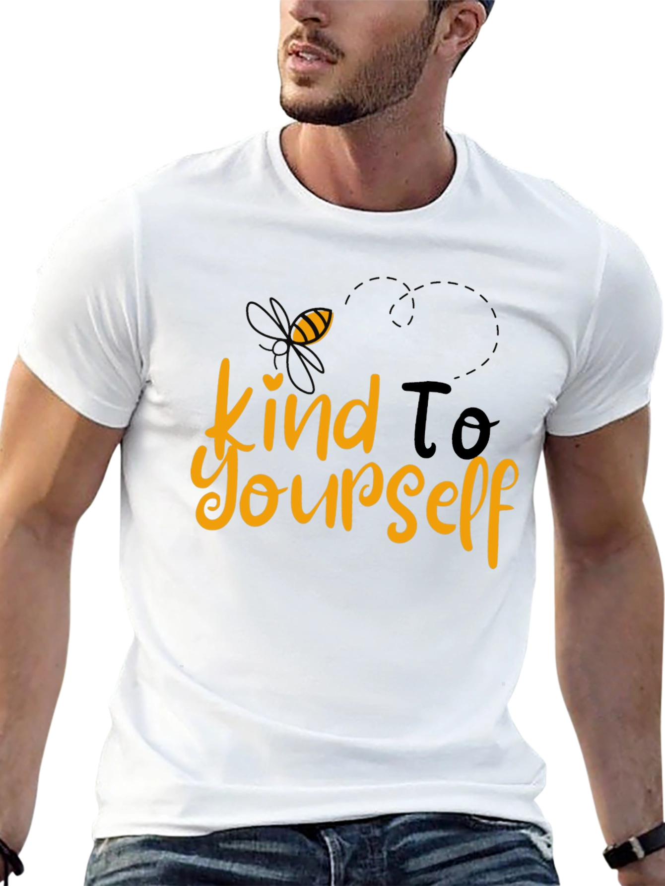 Bee Kind To Yourself Graphic T-Shirt