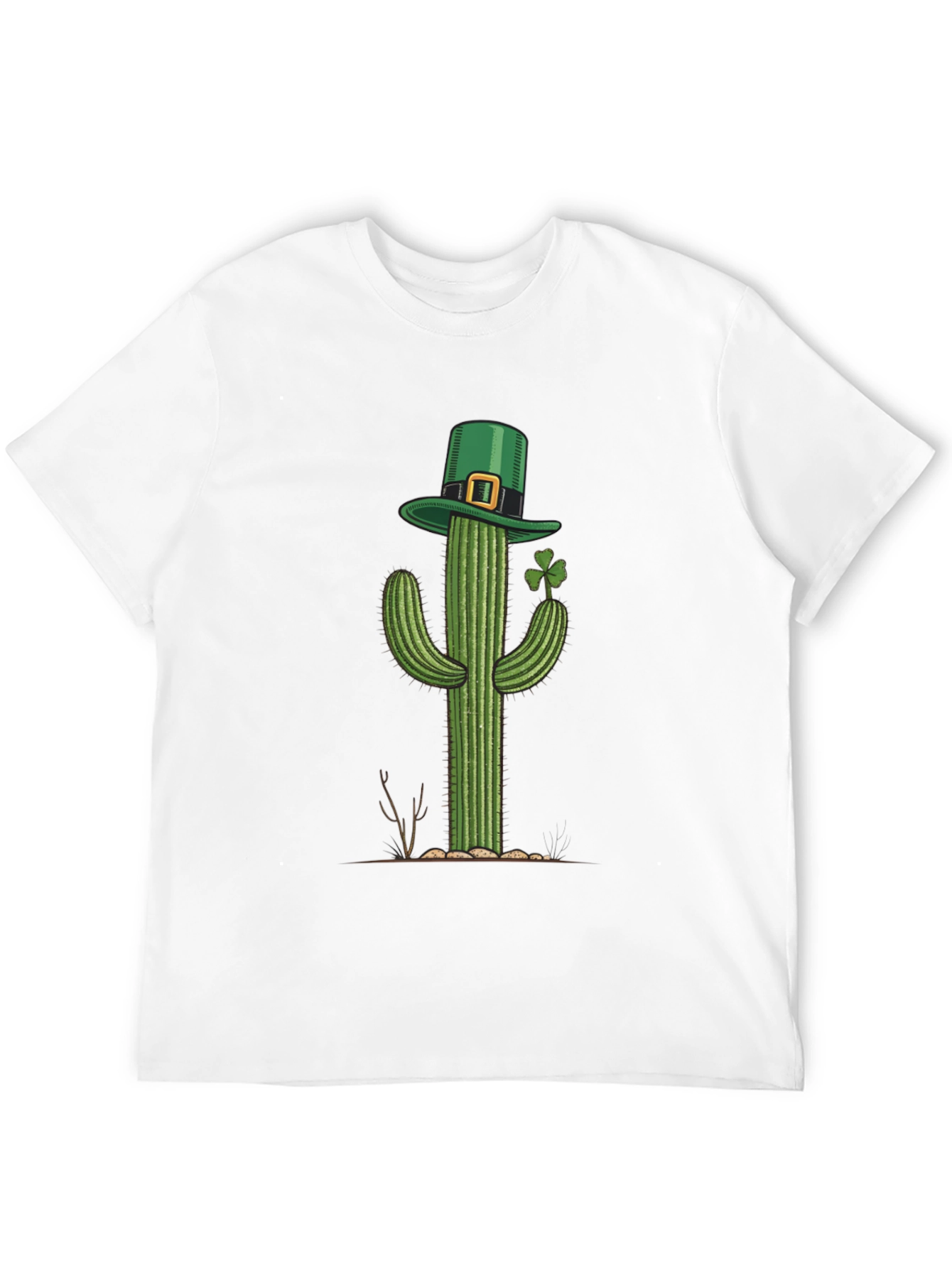 St Patricks Day Cactus T-Shirt