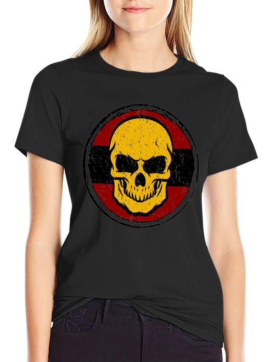 Edgy Skull Graphic T-Shirt