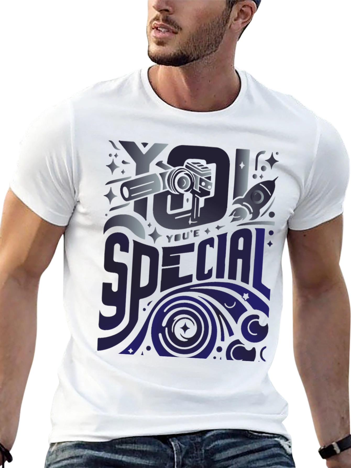 Youre Special Graphic Tee - Unisex Black T-Shirt
