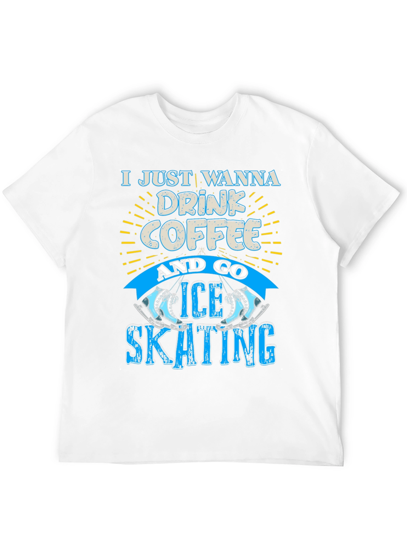 Coffee & Ice Skating Graphic Tee